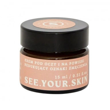 Krem pod oczy i na powieki redukujący oznaki zmęczenia | SEE.YOUR.SKIN