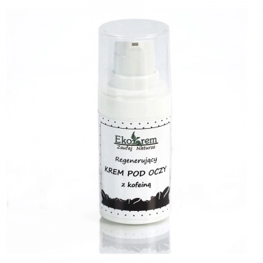 Krem regenerujący pod oczy z kofeiną | EkoKrem