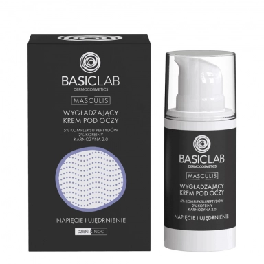 Krem wygładzający pod oczy Napięcie i Ujędrnienie Masculis | BasicLab