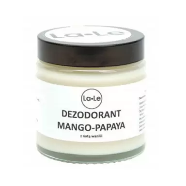 Dezodorant w kremie Mango - Papaya (szkło) | La-Le