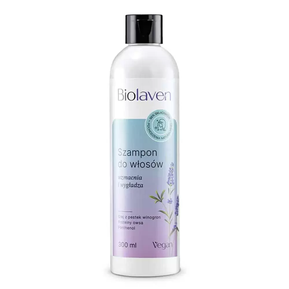 Lawendowy szampon wygładzający do włosów | Biolaven