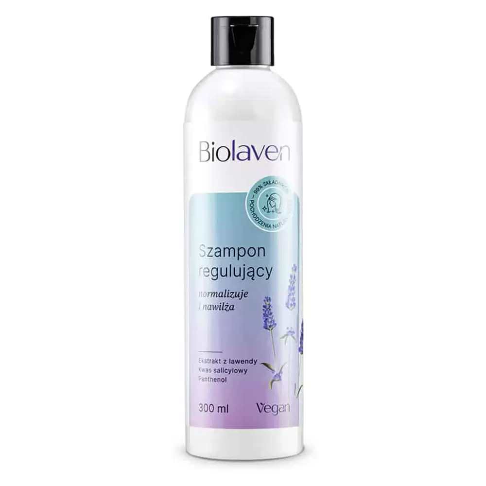 Lawendowy szampon regulujący do włosów | Biolaven