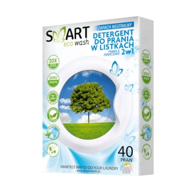 Listki do prania i zmiękczania - zapach neutralny | Smart Wash