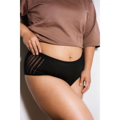 Majtki menstruacyjne Black Charm | Finally Me