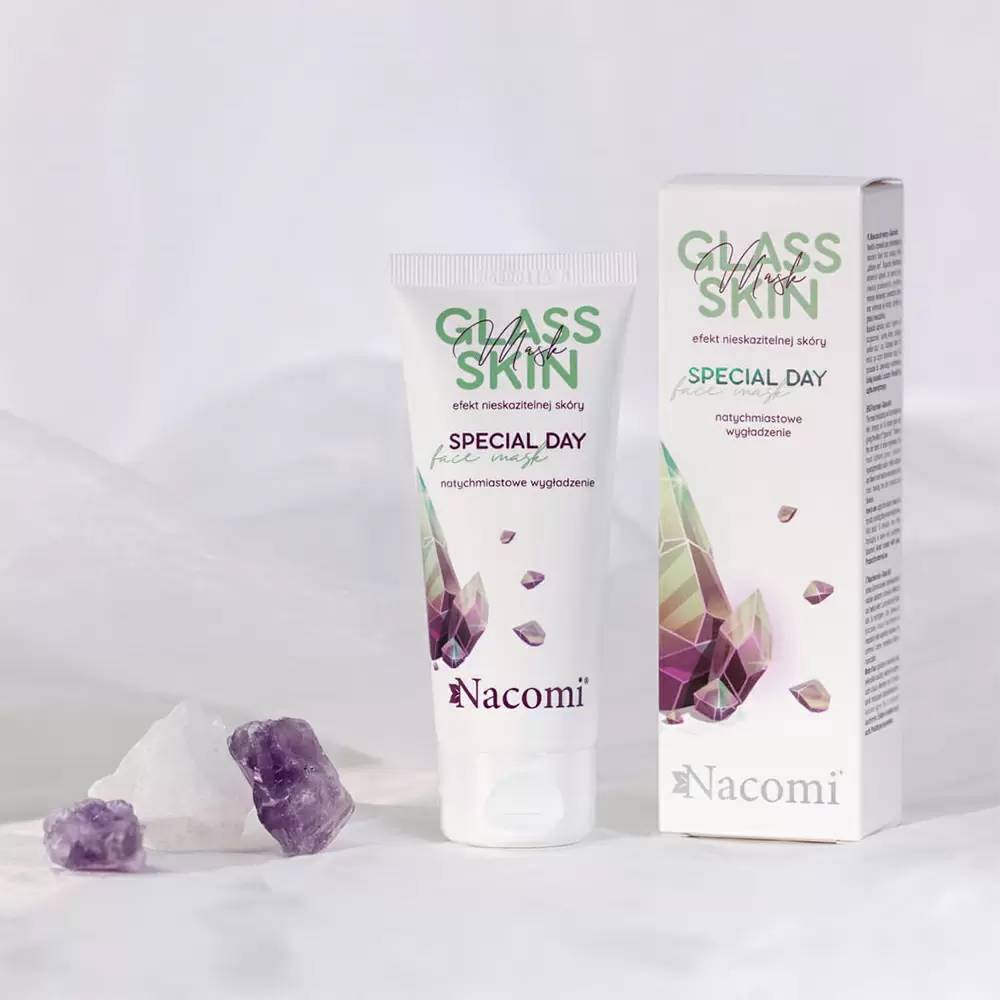 Maseczka do twarzy Glass Skin | Nacomi