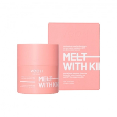 Masełko emulgujące do zmywania makijażu i SPF MELT WITH KINDNESS | Veoli Botanica