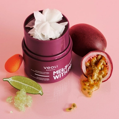Masełko emulgujące do zmywania makijażu i SPF MELT WITH PASSION | Veoli Botanica