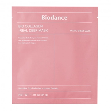 Maska do twarzy z kolagenem Bio-Collagen Real Deep Mask | Biodance