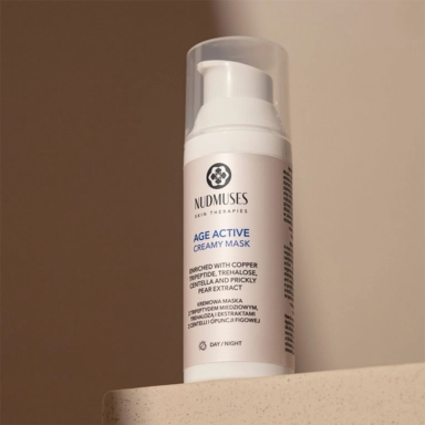 Maska kremowa z tripeptydem miedziowym i wąkrotą Age active creamy mask | Nudmuses