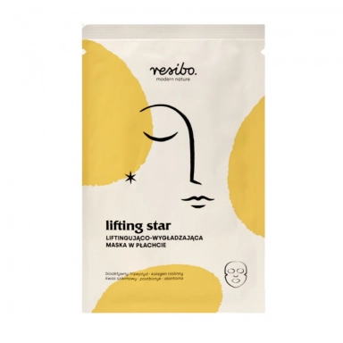 Maska liftingująco - wygładzająca w płachcie | Resibo