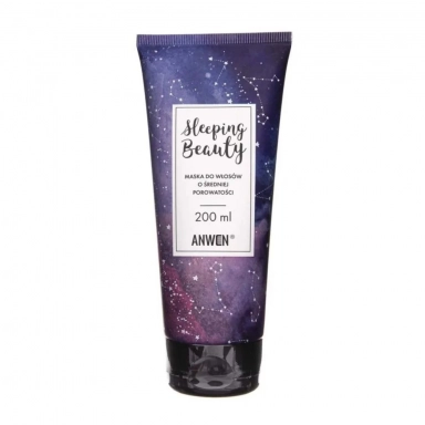 Nocna maska Sleeping Beauty do włosów średnioporowatych | Anwen