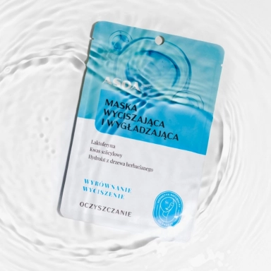 Maska wyciszająca i wygładzająca w płachcie | Asoa