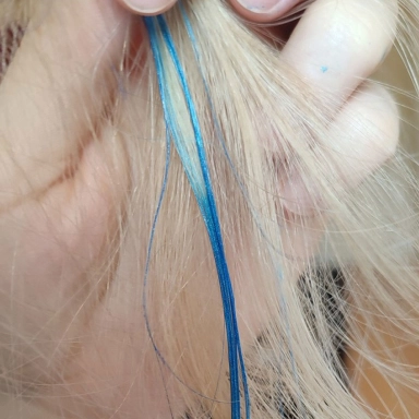 Maskara do malowania włosów - Niebieska | Namaki