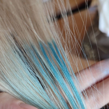 Maskara do malowania włosów - Niebieska | Namaki