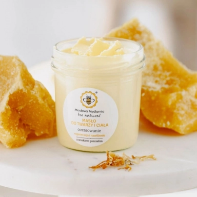 Masło do ciała i twarzy Oczarowanie | Miodowa Mydlarnia
