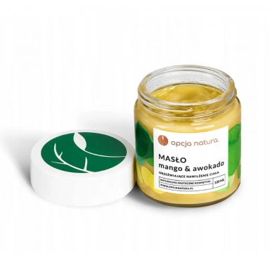 Masło do ciała Mango i Awokado | Opcja Natura