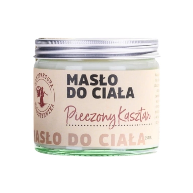 Masło do ciała Pieczony kasztan | Manufaktura Bursztynnika
