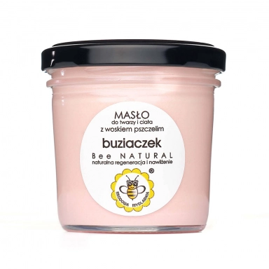 Masło do twarzy i ciała Buziaczek | Miodowa Mydlarnia