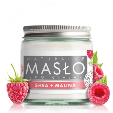 Masło shea do ciała - Malina | e-FIORE
