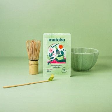 Matcha - tradycyjna herbata japońska | Pasieki Rodziny Sadowskich