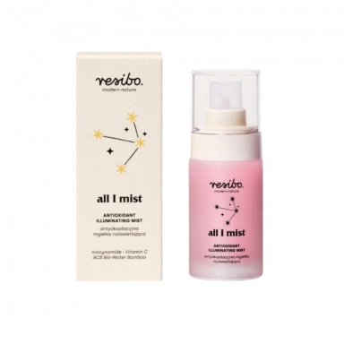 Mgiełka antyoksydacyjna rozświetlająca All I Mist | Resibo