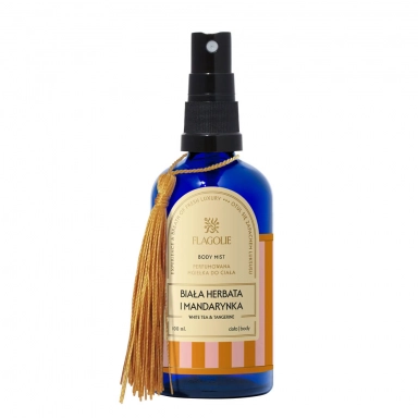 Mgiełka perfumowana do ciała Biała herbata Mandarynka | Flagolie