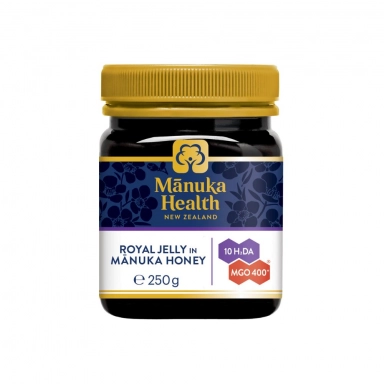 Miód Manuka MGO™ 400+ z Mleczkiem Pszczelim | Manuka Health