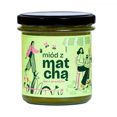 Miód z matchą | Pasieki Rodziny Sadowskich