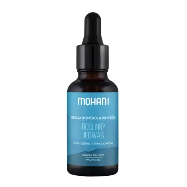 Wygładzające i termoochronne serum do włosów - Roślinny Jedwab | Mohani