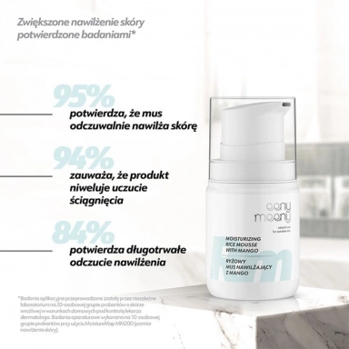 Mus ryżowy nawilżający z mango | eeny meeny