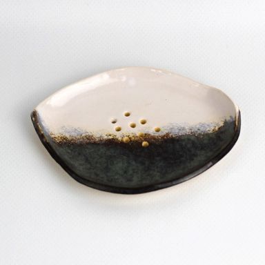 Mydelniczka Ceramiczna - granat i beż | Senua