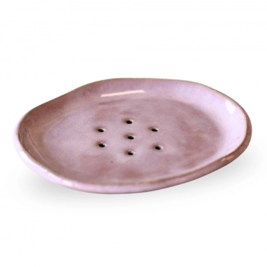 Mydelniczka ceramiczna - różowa | Senua