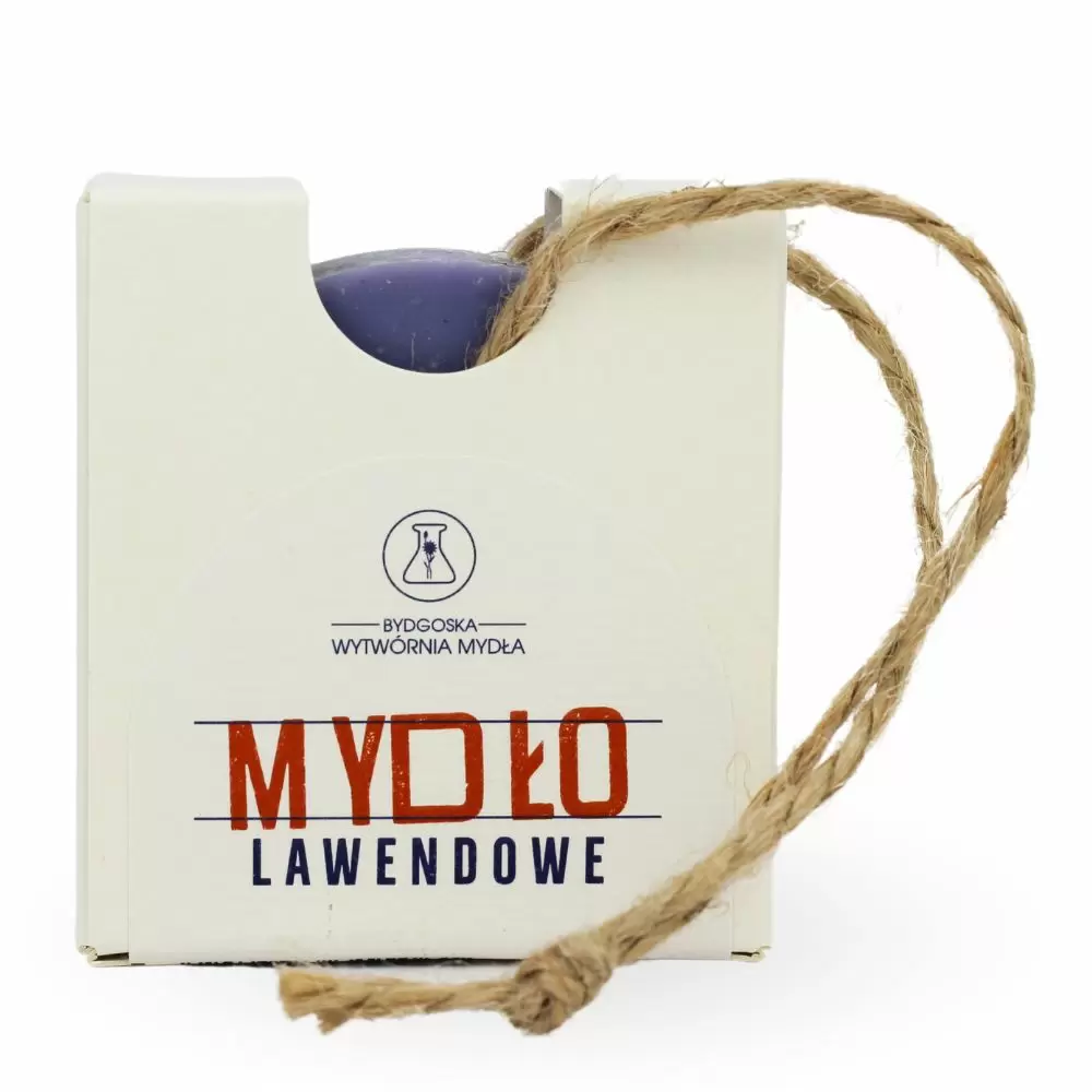 Mydło na sznurku Lawendowe | Bydgoska Wytwórnia Mydła