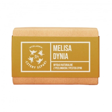 Mydło peelingujące Melisa i Dynia | Cztery Szpaki