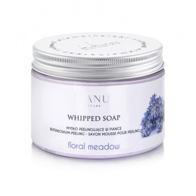 Mydło peelingujące w piance Kwiatowa łąka | Kanu Nature