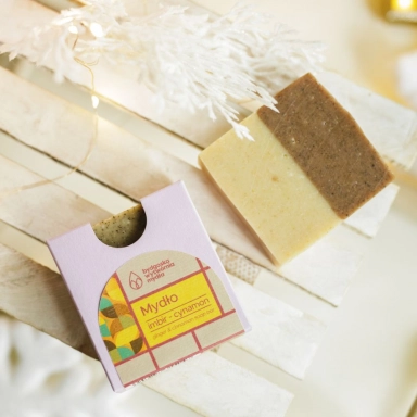 Mydło w kostce Imbir i Cynamon | Bydgoska Wytwórnia Mydła