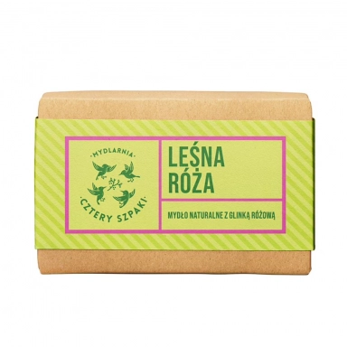 Mydło w kostce Leśna róża | Cztery Szpaki