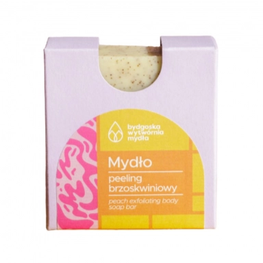 Mydło w kostce Peeling Brzoskwiniowy | Bydgoska Wytwórnia Mydła