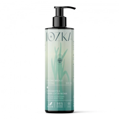 Mydło ziołowe w płynie Bergamotka Trawa cytrynowa | Jozka
