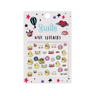 Naklejki ozdobne na paznokcie QUACK QUACK | Snails
