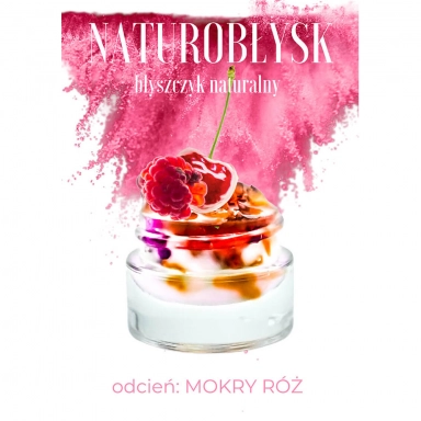 Naturalny błyszczyk Naturobłysk - mokry róż | Trawiaste