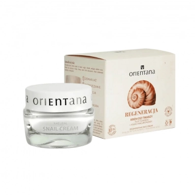 Naturalny krem do twarzy ze śluzem ślimaka | Orientana