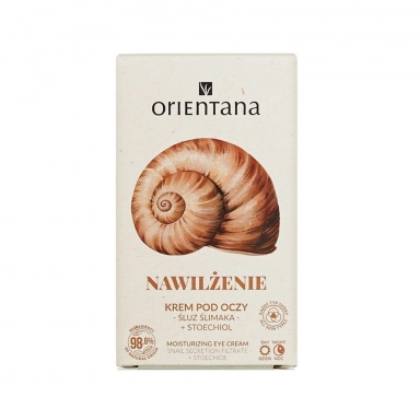 Naturalny krem pod oczy ze śluzem ślimaka | Orientana