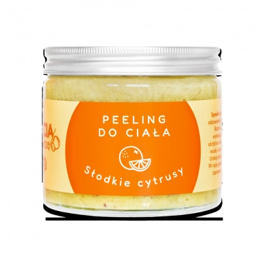 Naturalny peeling cukrowy Słodkie cytrusy | Bracia Mydlarze