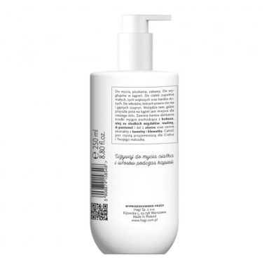 Naturalny żel do mycia ciała i włosów z olejem ze słodkich migdałów | Hagi Cosmetics