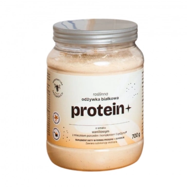 Odżywka białkowa Protein+ o smaku wanilii z mleczkiem pszczelim | Pasieki Rodziny Sadowskich