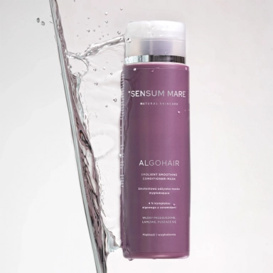 Odżywka emolientowa Maska wygładzająca Algohair | Sensum Mare