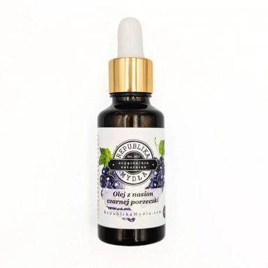Olej z nasion czarnej porzeczki | Republika Mydła