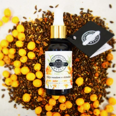 Olej z nasion i owoców rokitnika | Republika Mydła