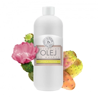 Olejek do masażu ciała z witaminą E Opuncja figowa | e-FIORE